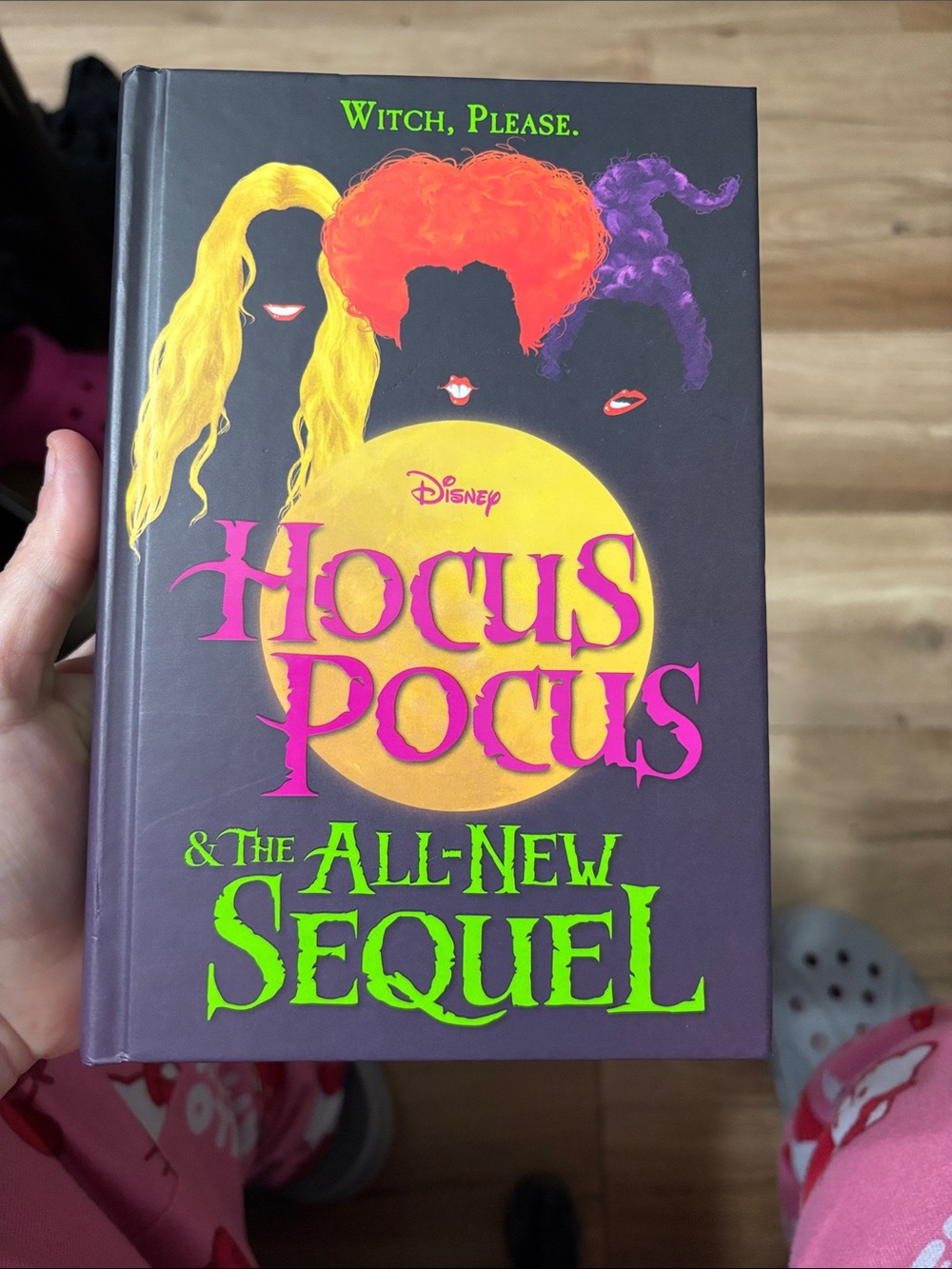 Disney Hocus Pocus Hardcover Coffee Table Book - Purple, Yellow, Pink, Green
